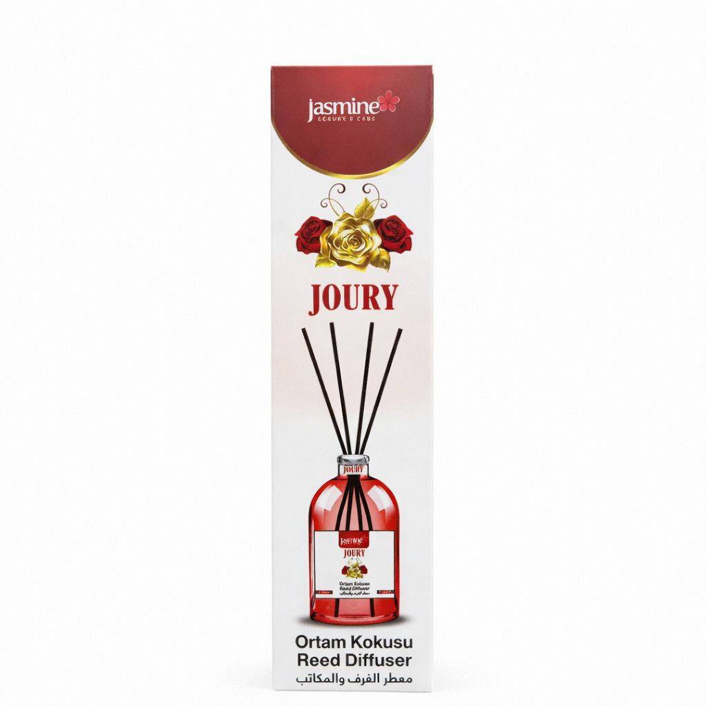 معطر غرف ومكاتب جوري بأعواد الخشب (Jasmine Joury Reed Diffuser)