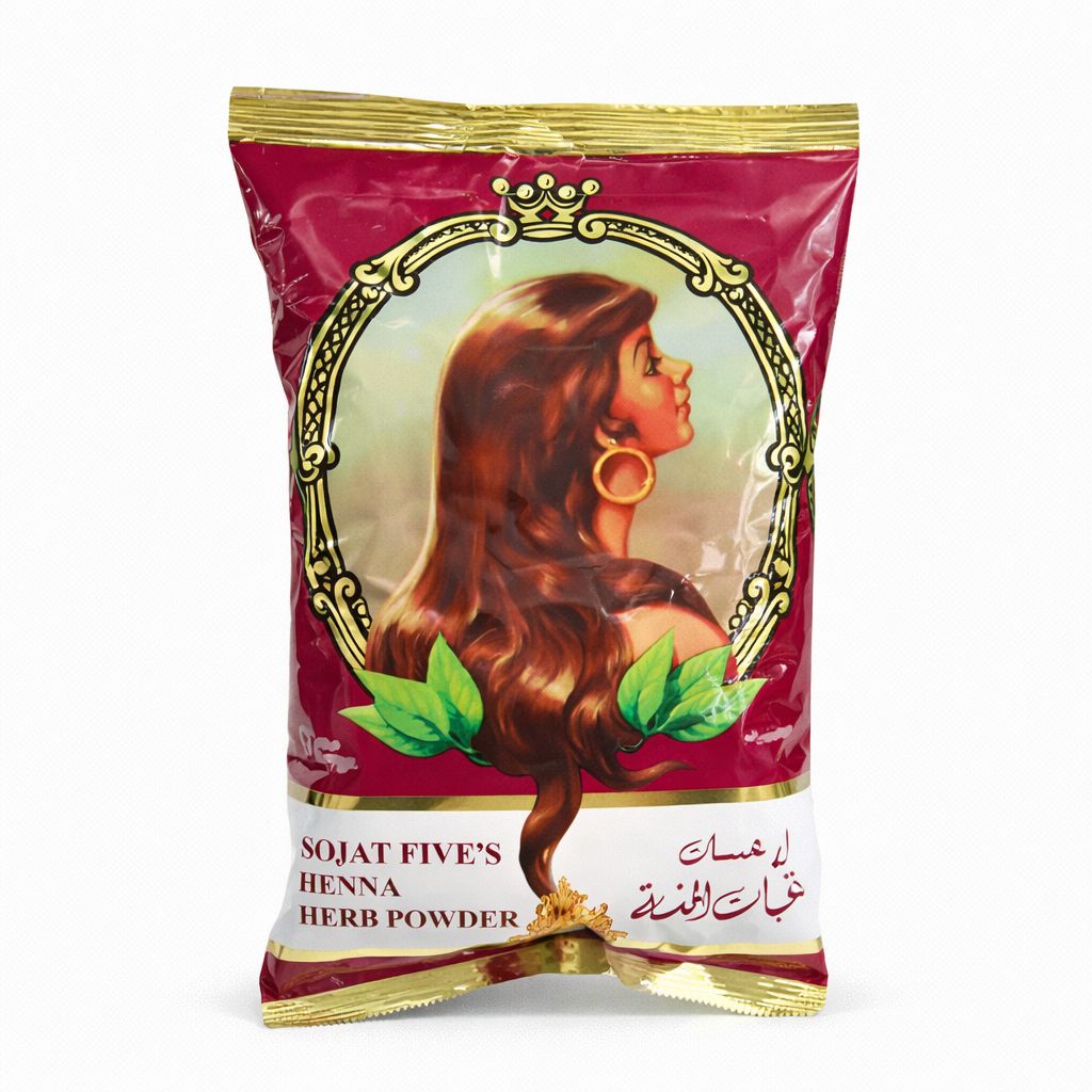 حناء سوجات فايفز العشبية للشعر (Sojat Five's Henna Herb Powder)